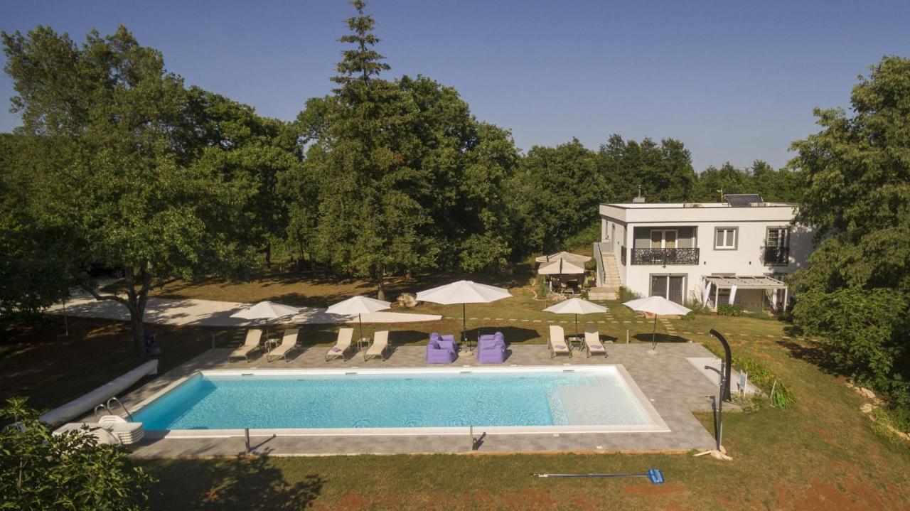 Luxury Villa Cetiri Hrasta Pićan Exteriör bild