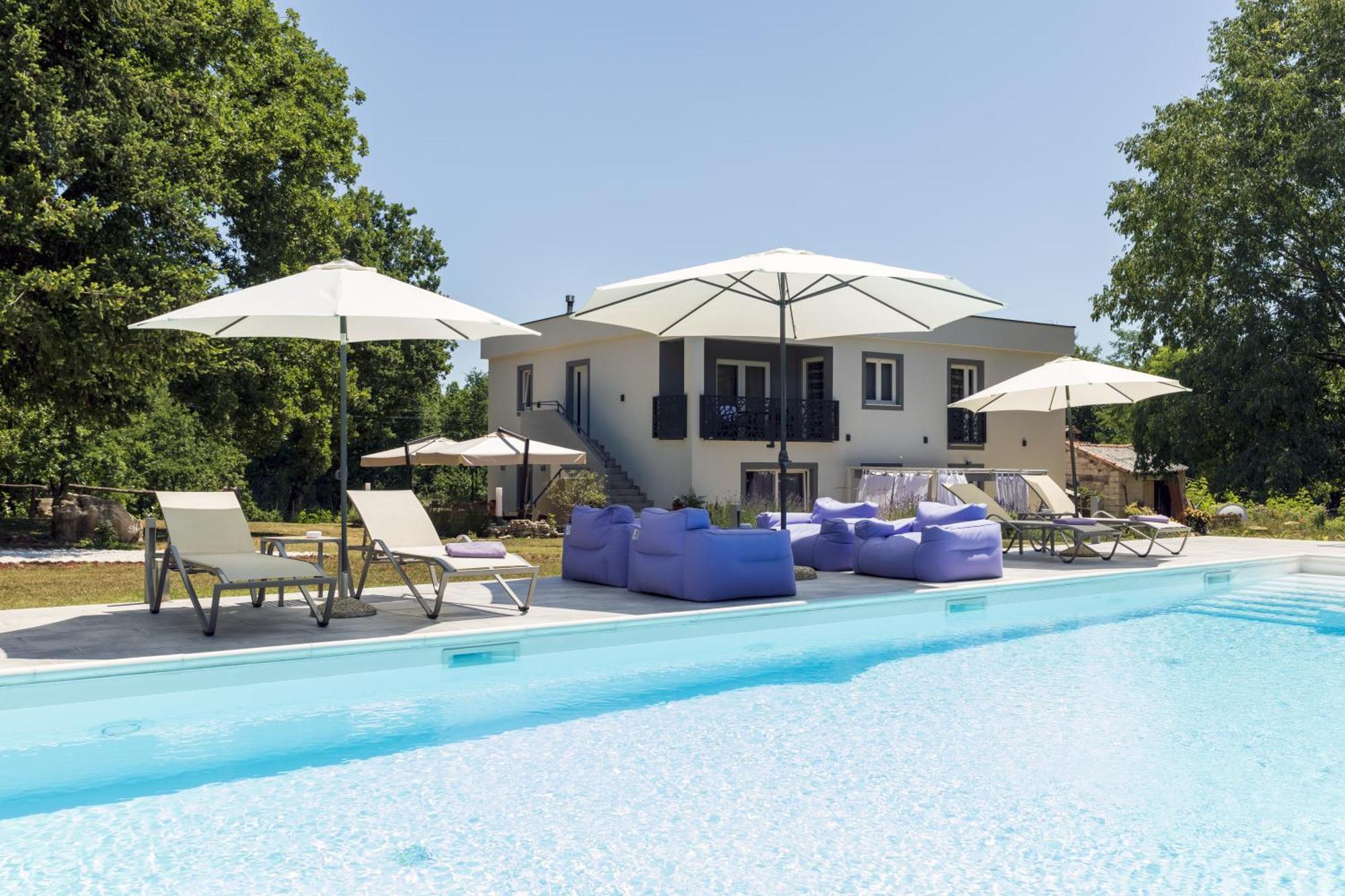 Luxury Villa Cetiri Hrasta Pićan Exteriör bild